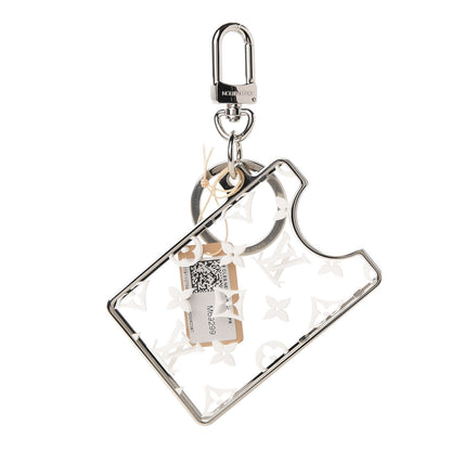 Louis Vuitton Transparent Plexiglass Prism ID Card Holder White 1 of 5