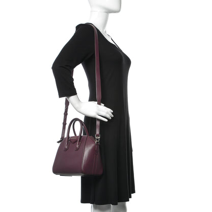Givenchy Sugar Goatskin Mini Antigona Dark Purple 2 of 13