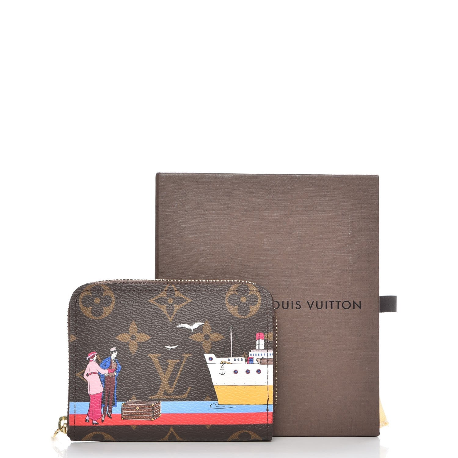 Louis Vuitton Monogram 2016 Christmas Animation Zippy Coin Purse 8 of 8