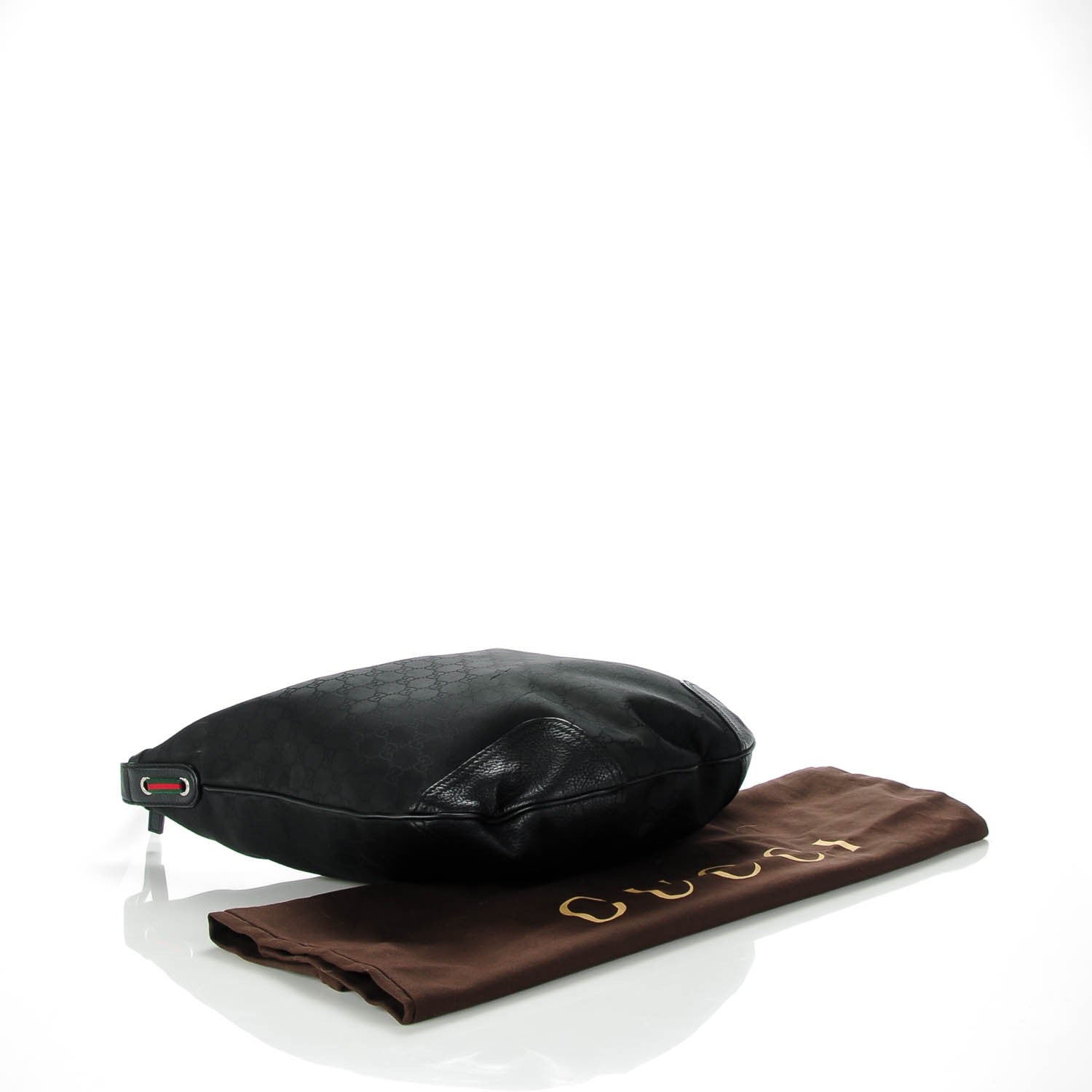 Gucci Nylon Monogram Large Princy Hobo Black 4 of 7