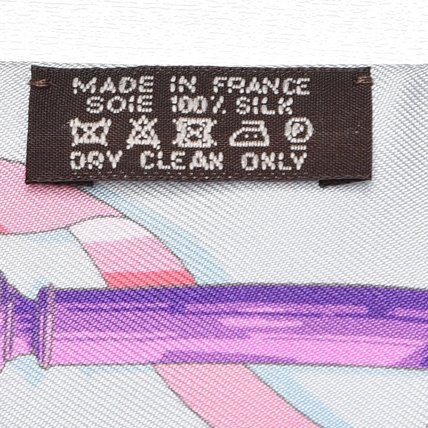 Silk Ferronnerie Twilly Mauve Rouge Ciel