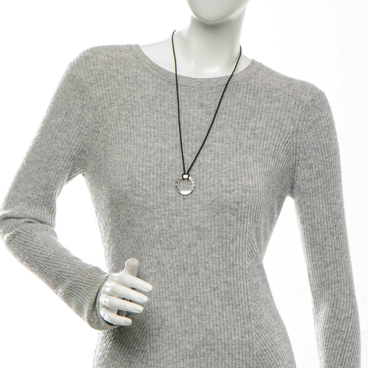 Bulgari 18K White Gold BVLGARI BVLGARI Pendant Necklace 2 of 6