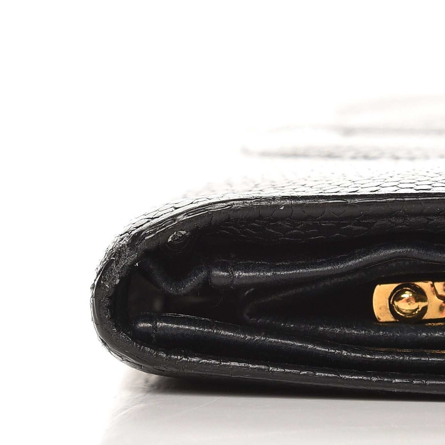 Caviar Timeless CC French Wallet Black