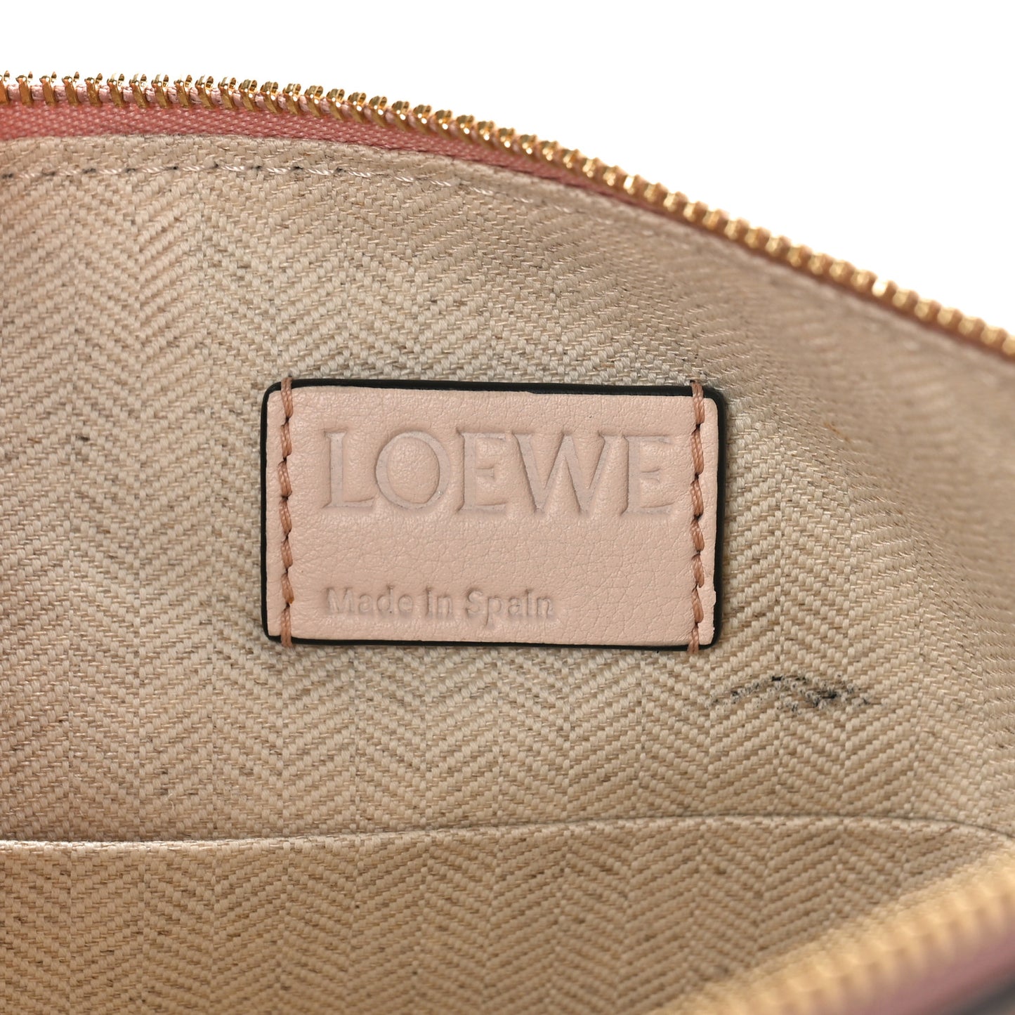 Calfskin Suede Mini Puzzle Crossbody Bag Blush