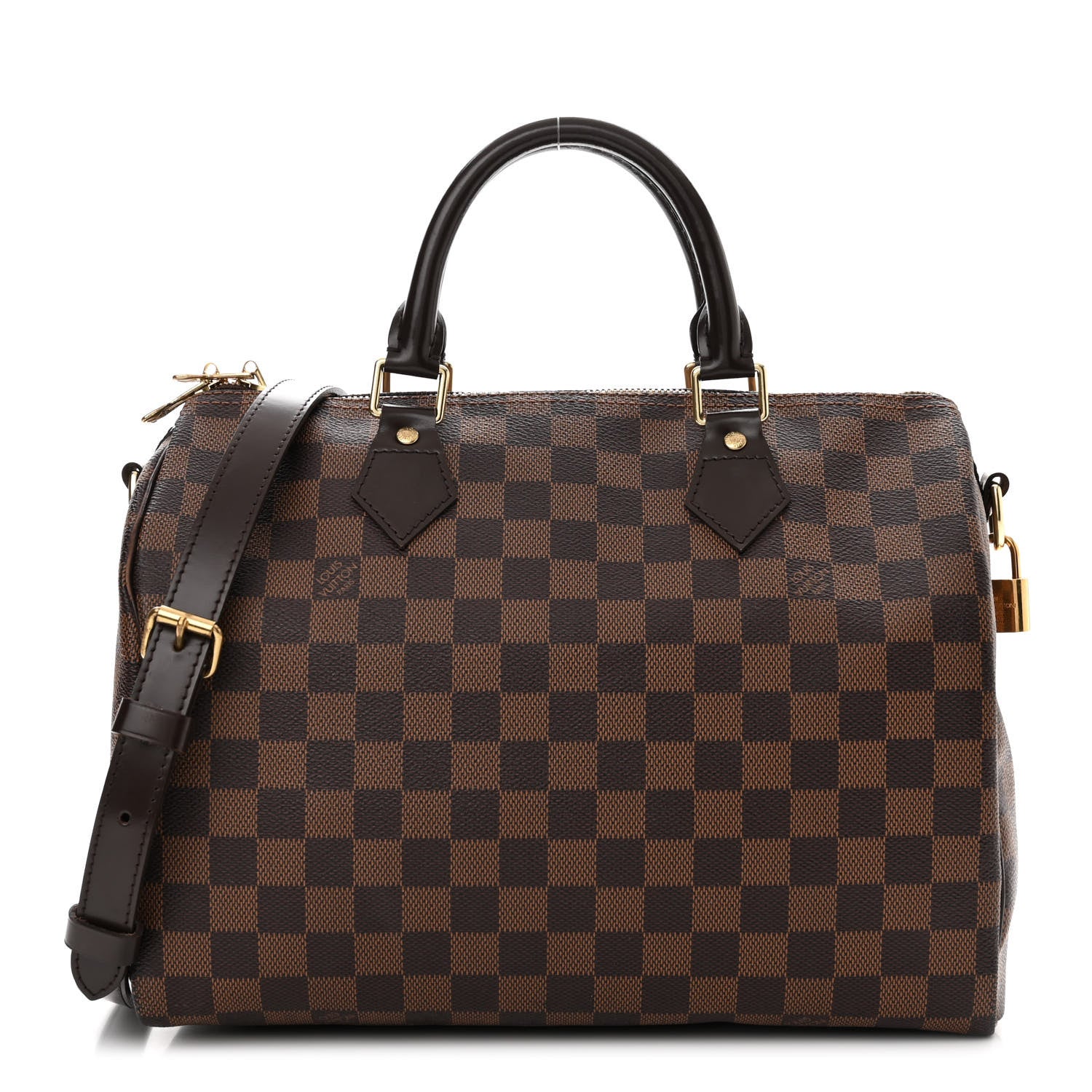 Louis Vuitton Damier Ebene Speedy Bandouliere 30 1 of 15