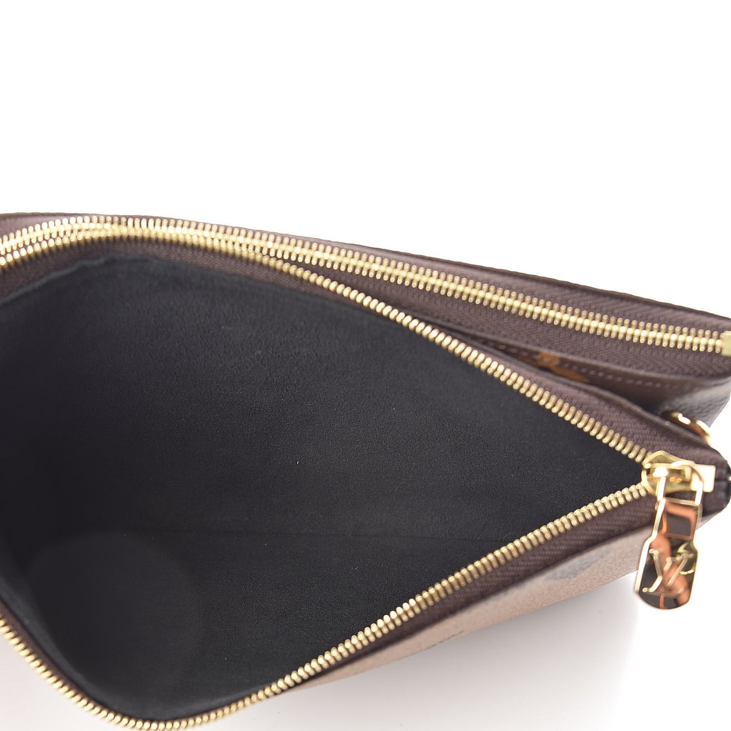 Reverse Monogram Giant Double Zip Pochette
