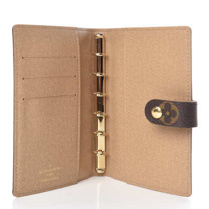 Louis Vuitton Monogram Complice Trunks and Bags Small Ring Agenda Cover Beige 5 of 7