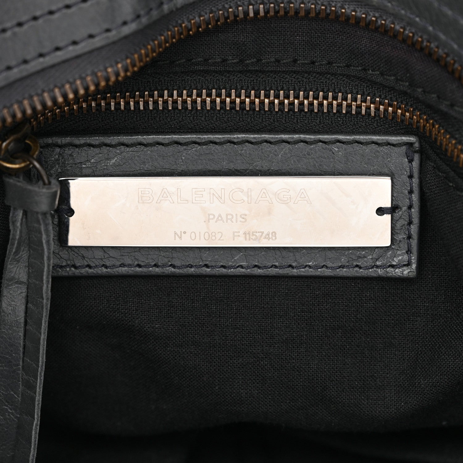 Balenciaga Agneau Classic Hardware City Gris Fossile 7 of 11