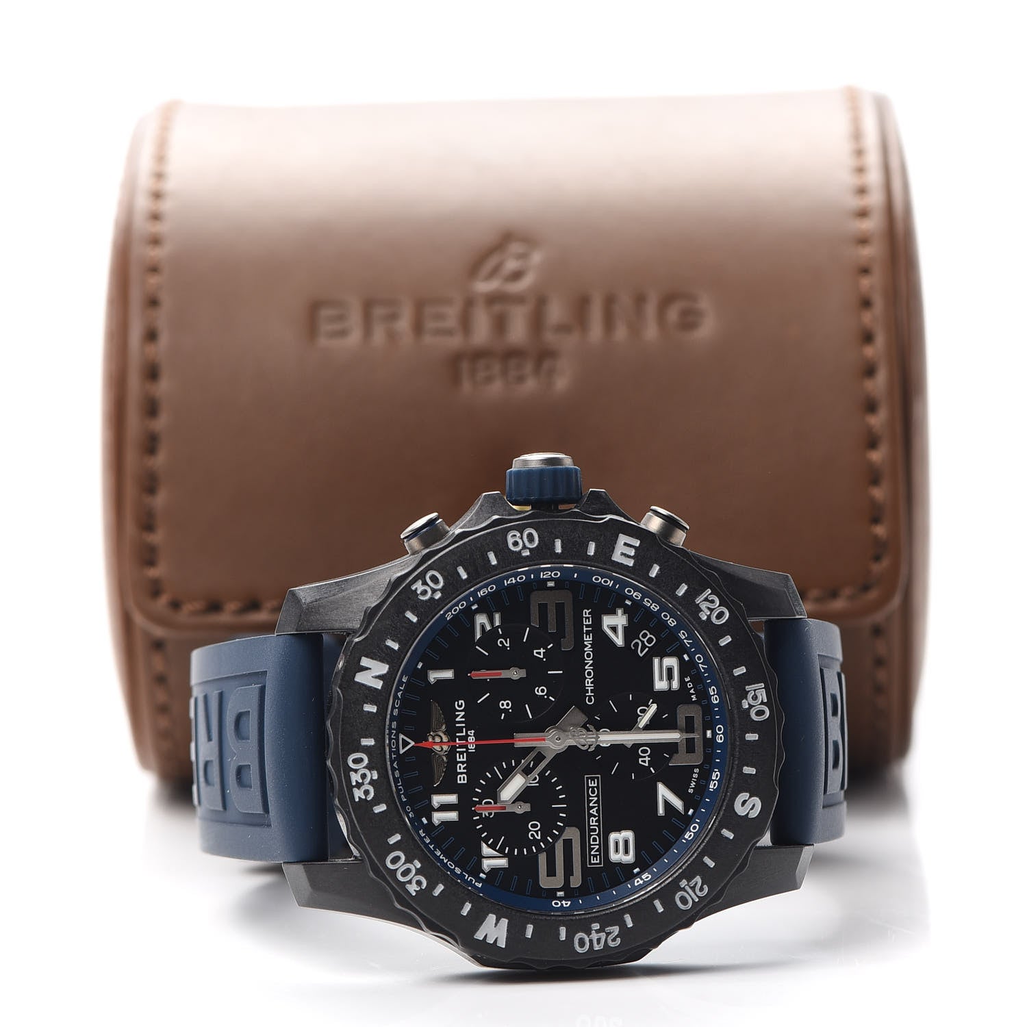 Breitling Breitlight Rubber 44mm Endurance Pro Chronograph Quartz Watch Black X82310 5 of 5