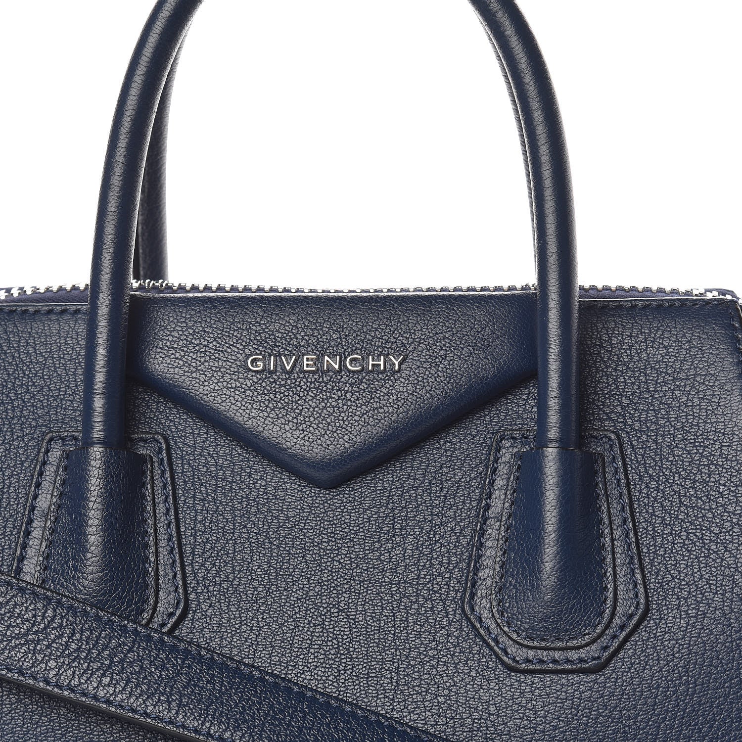 Givenchy Sugar Goatskin Small Antigona Night Blue 9 of 14