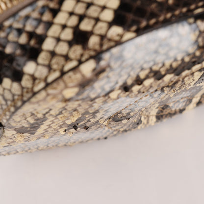 Gucci Python Small Soho Disco Bag Off White Nut Brown Beige 8 of 8