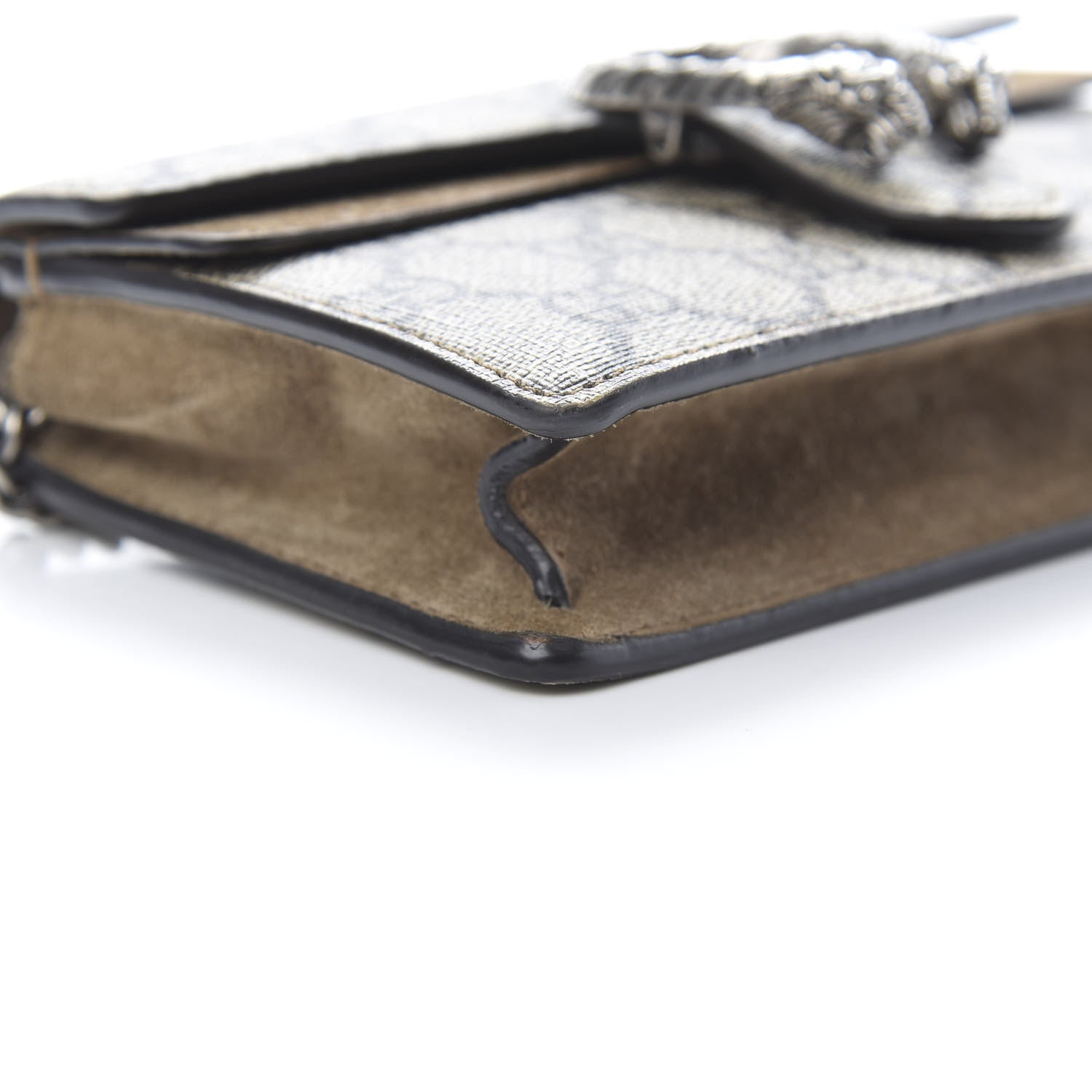 Gucci GG Supreme Monogram Super Mini Dionysus Shoulder Bag Taupe 8 of 14