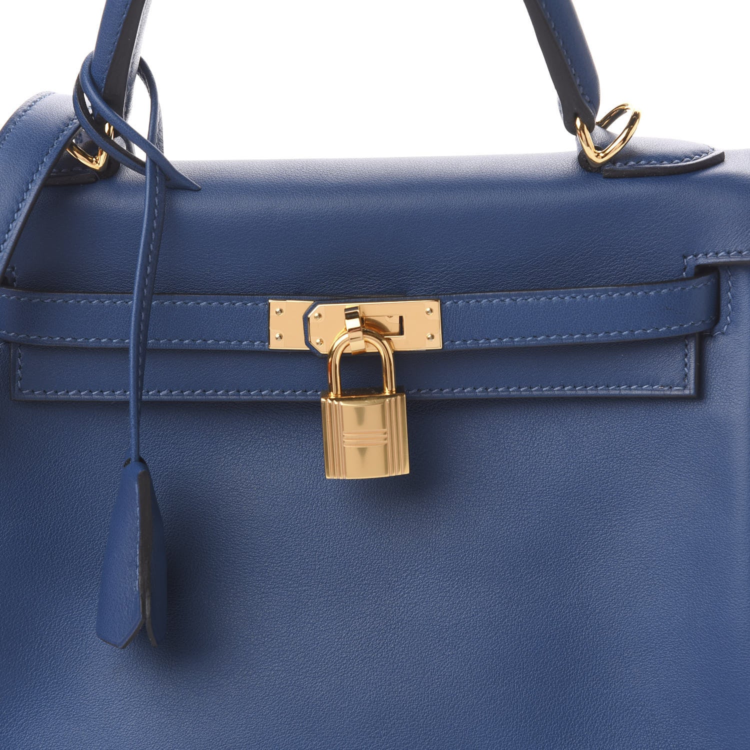 Hermes Swift Kelly Retourne 25 Deep Bleu 8 of 11