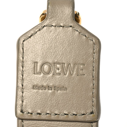 Loewe Satin Calfskin Embossed Anagram Strap Clay Green 3 of 6