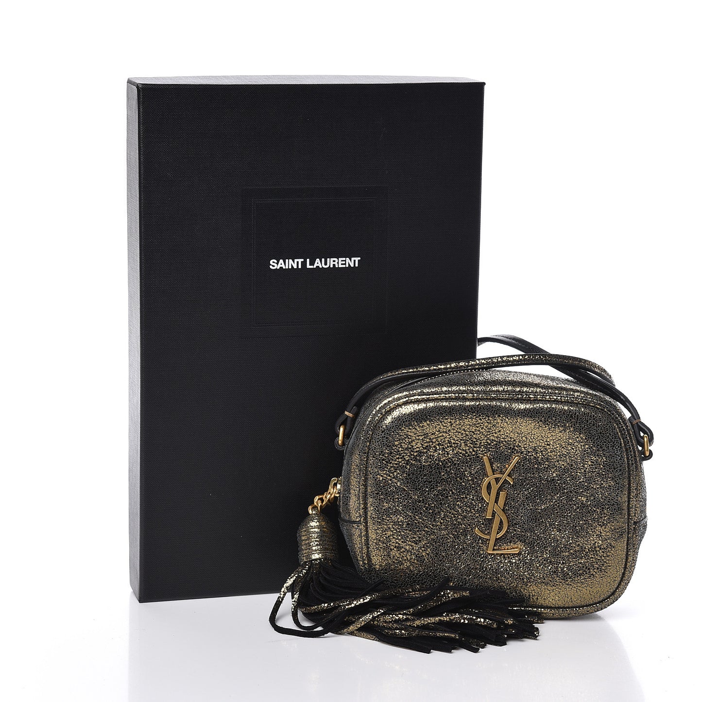 Lame Nappa Star 3D Monogram Blogger Bag Moss