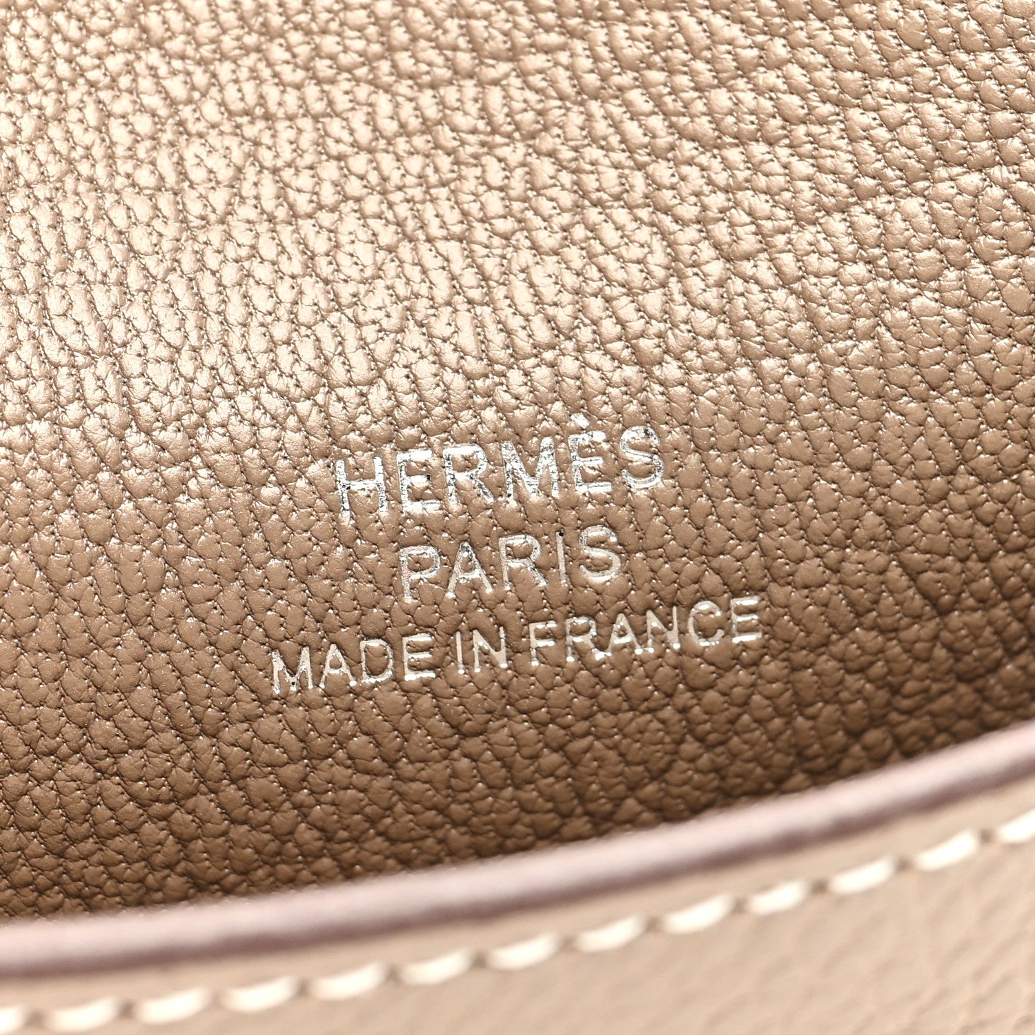 Hermes Evercolor Iliade Card Holder Etoupe 6 of 7