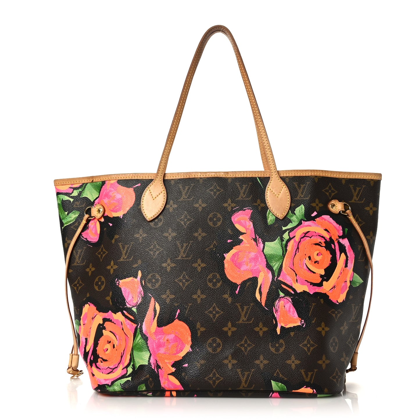 Monogram Roses Neverfull MM