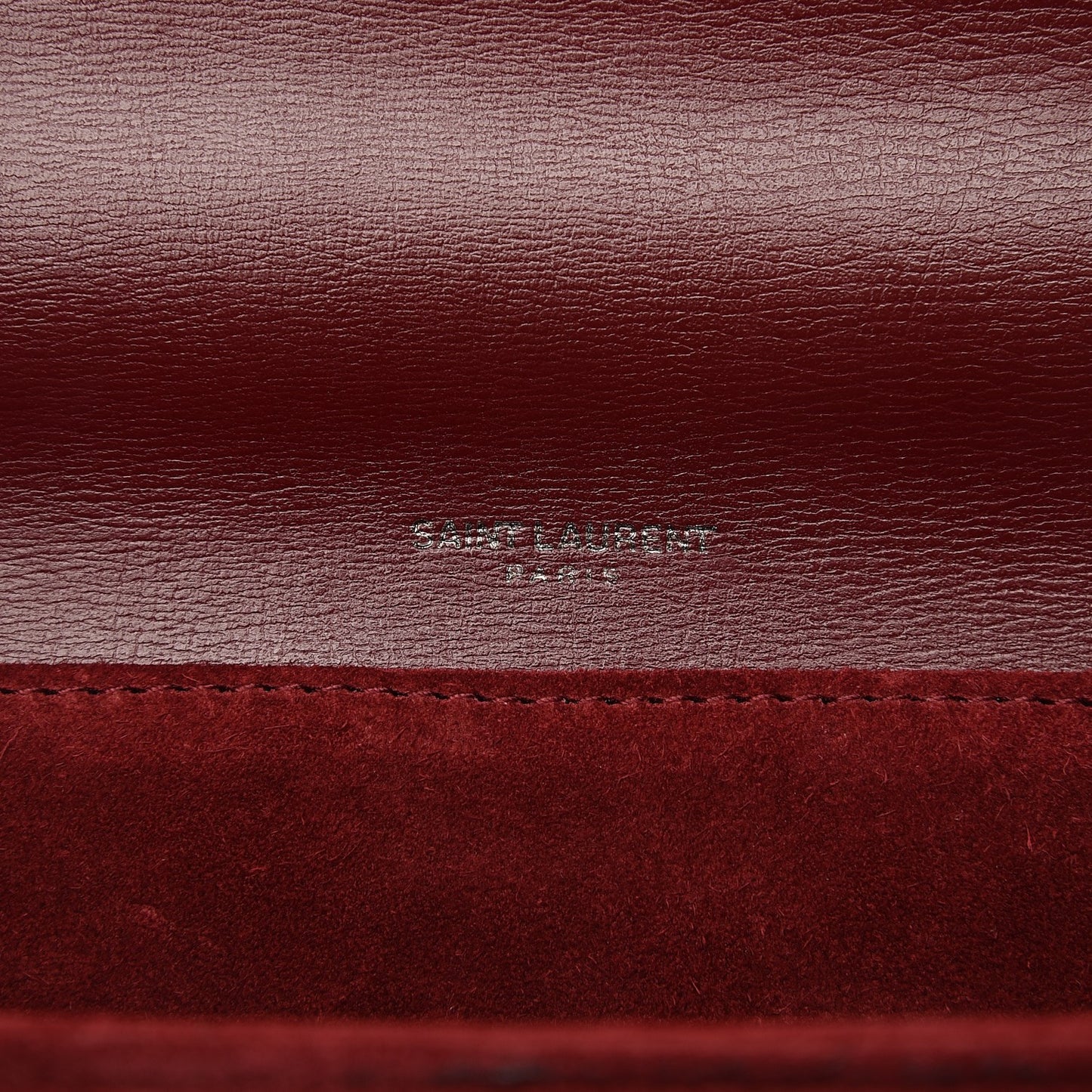 Calfskin Medium Bellechasse Satchel Burgundy