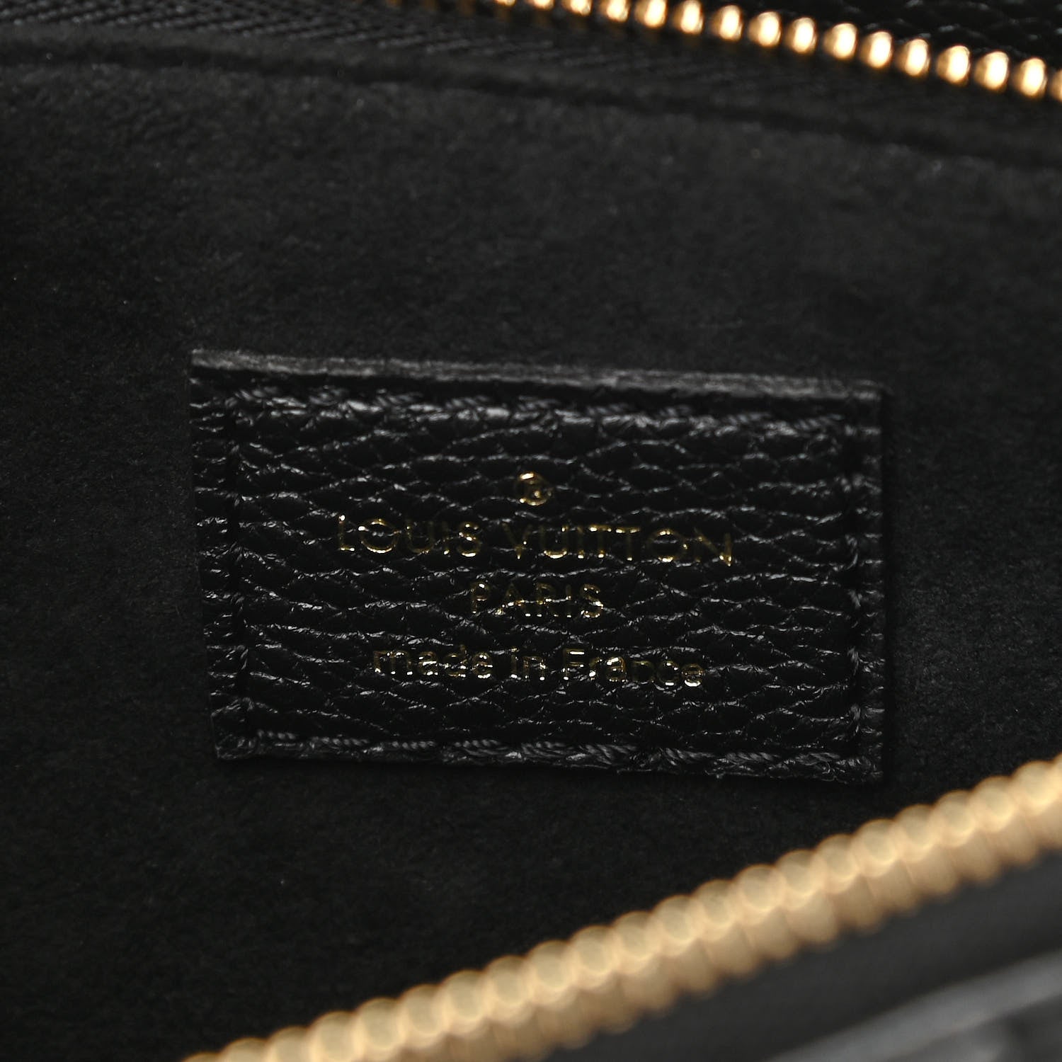 Louis Vuitton Empreinte Monogram Giant Multi Pochette Accessories Black 7 of 11