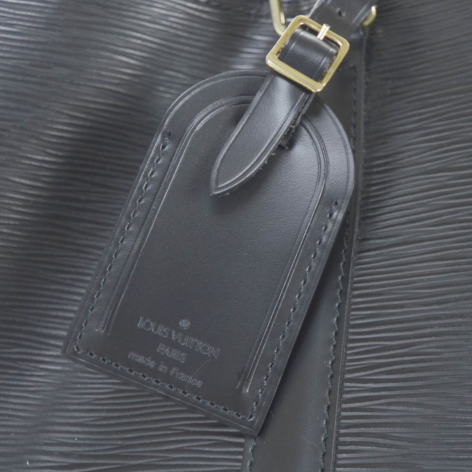 Louis Vuitton Epi Keepall 50 Black 12 of 13