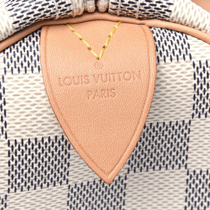 Louis Vuitton Damier Azur Speedy 30 6 of 22