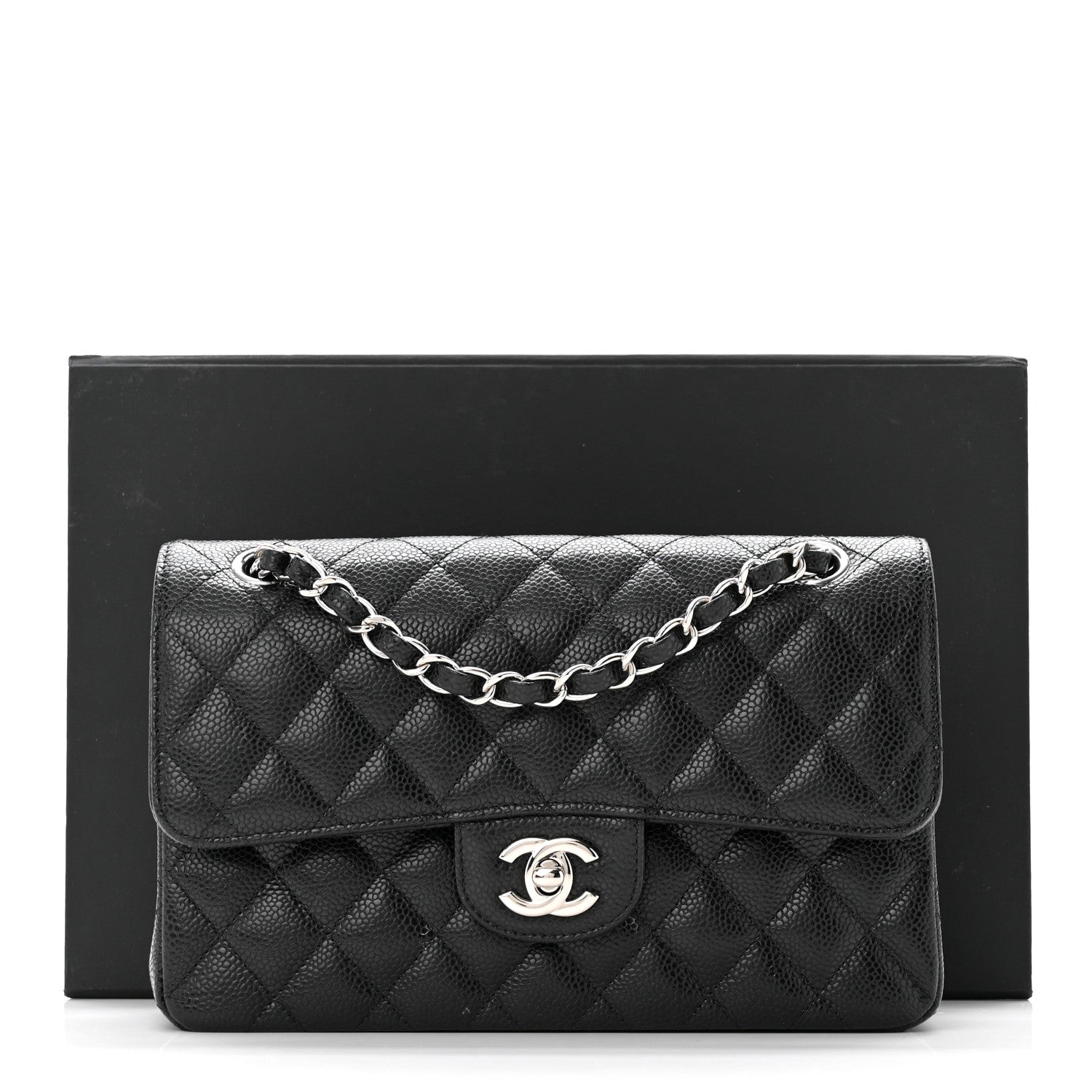 Chanel Caviar Quilted Small Double Flap Black 11 of 11