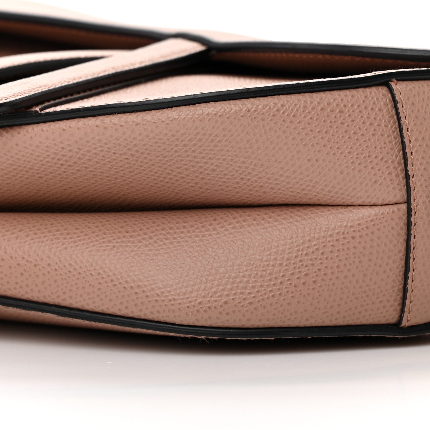 Christian Dior Grained Calfskin Saddle Bag Fard 10 of 14