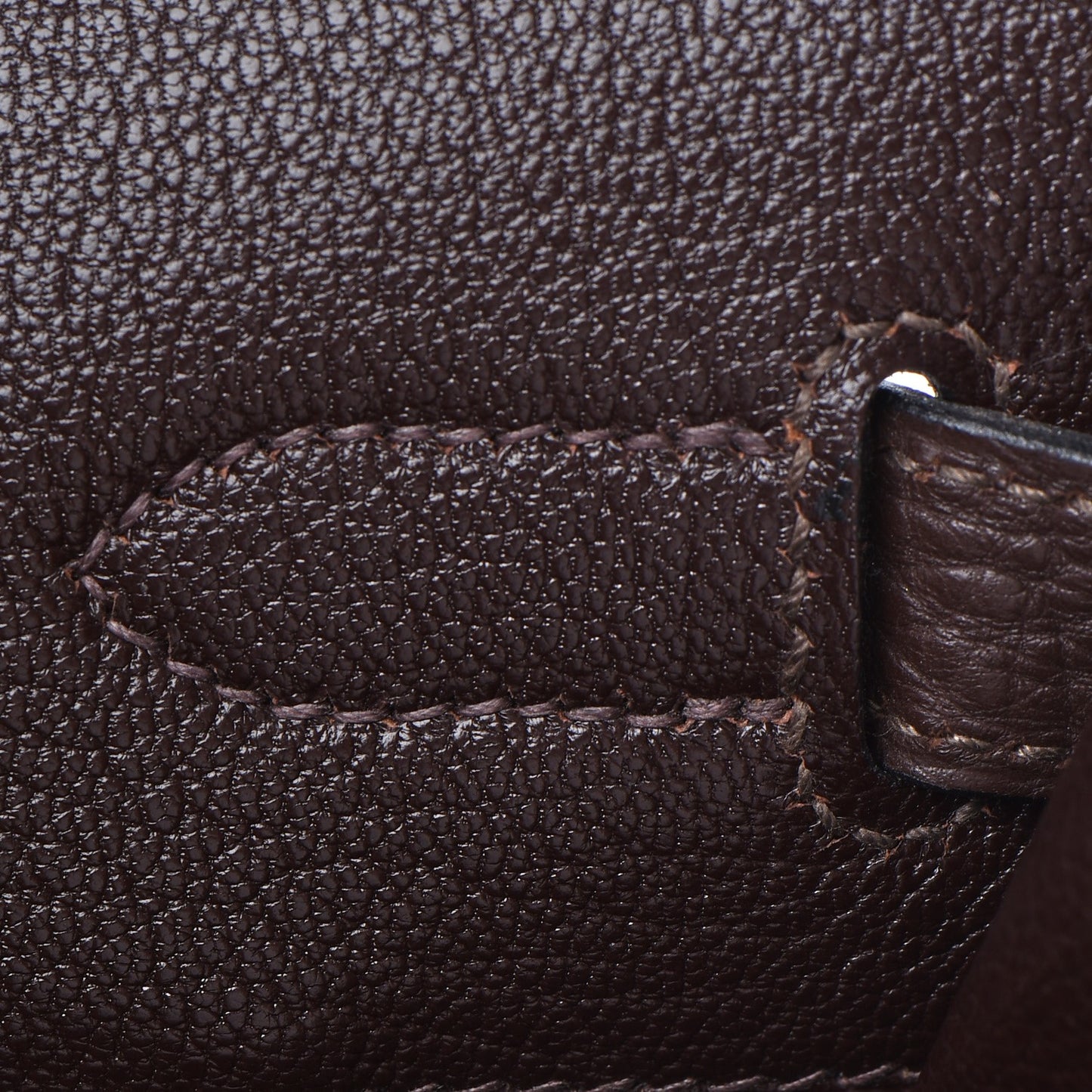 Togo Birkin 35 Chocolate