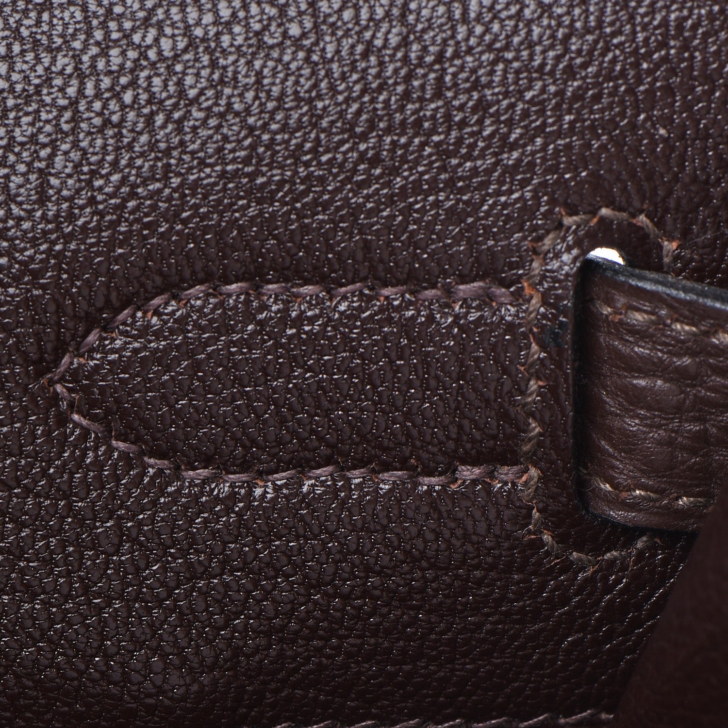 Hermes Togo Birkin 35 Chocolate 17 of 55