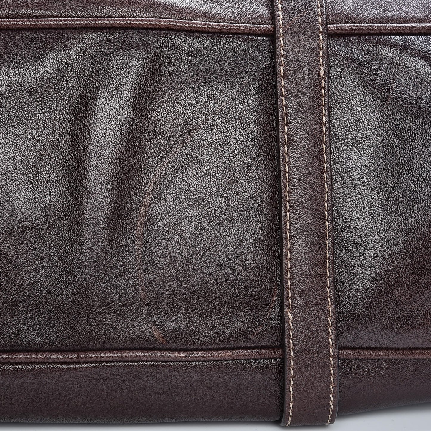 Soft Calf Shopping Satchel Nocciolo