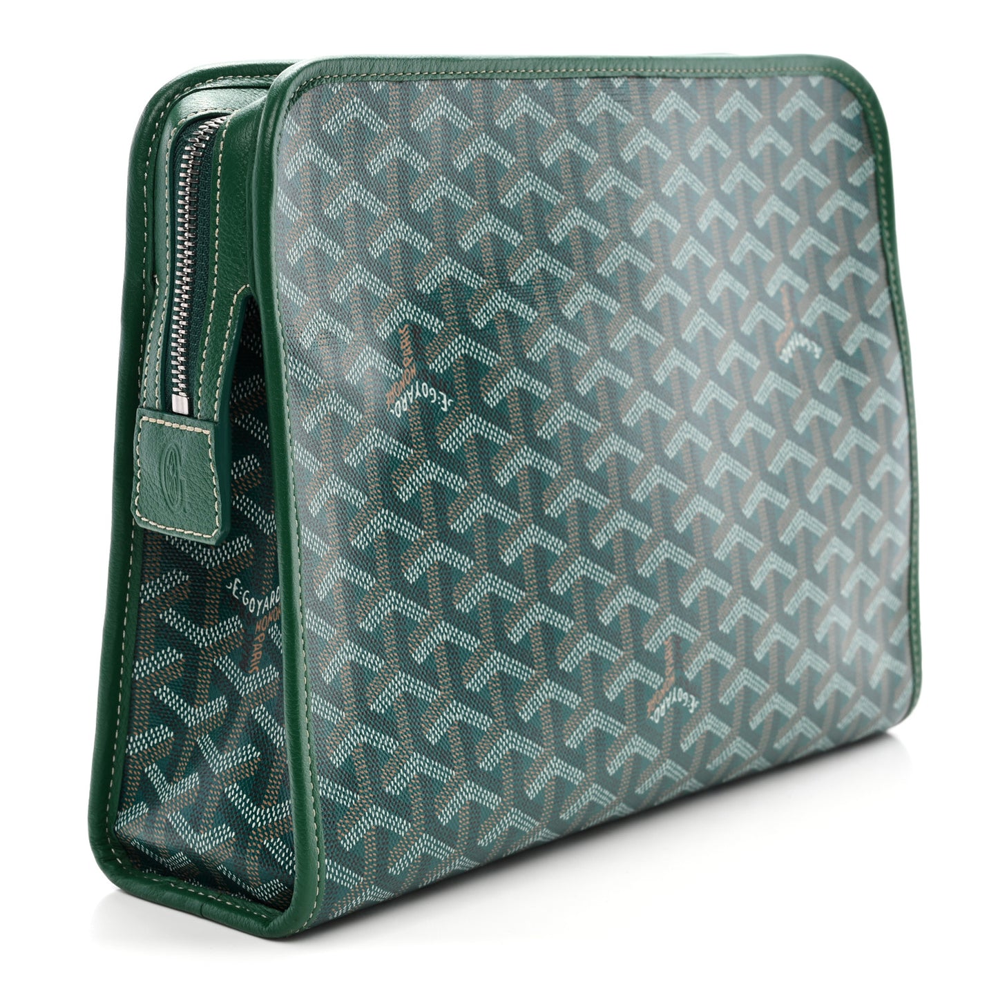 Goyardine Jouvence Toiletry Pouch Green