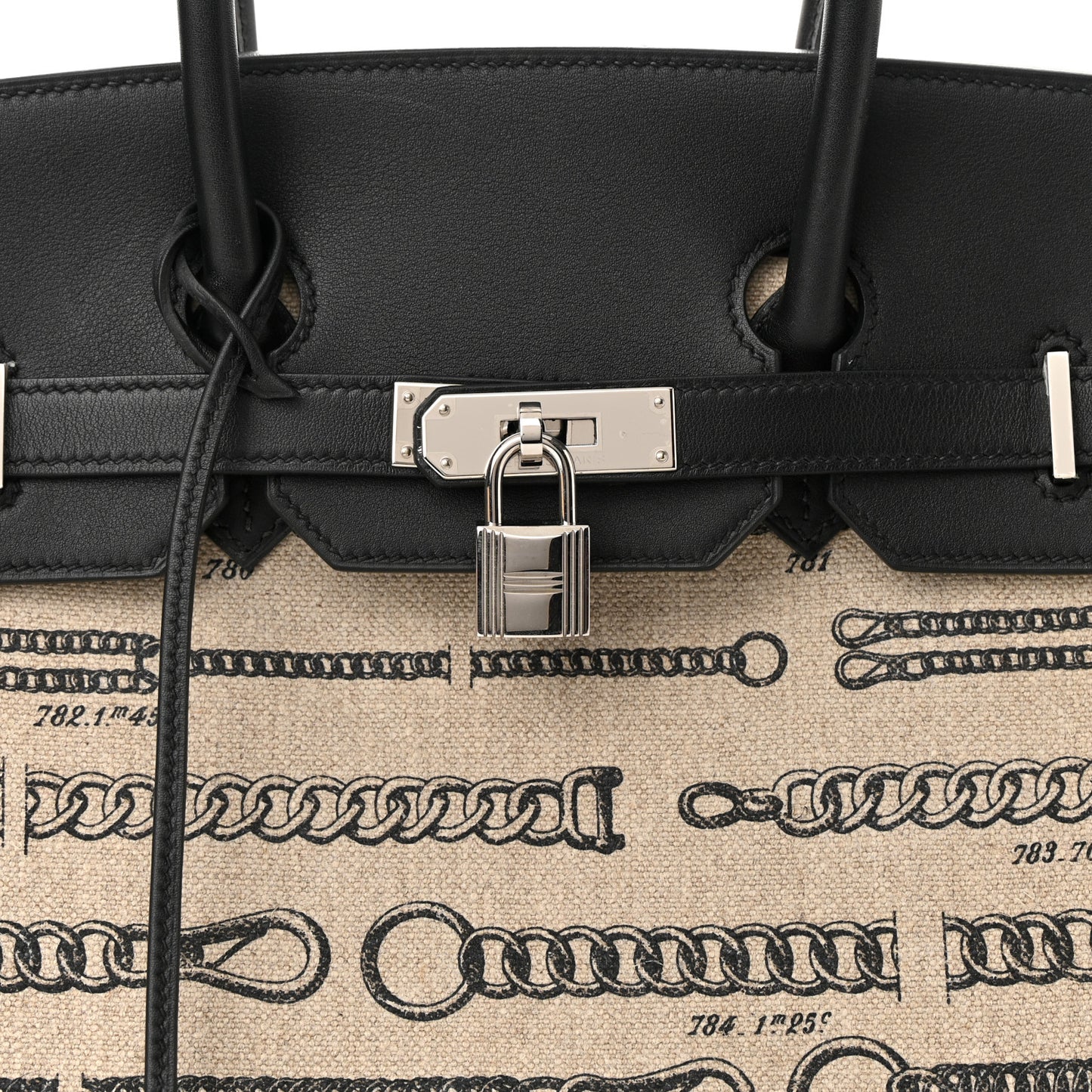 Swift Toile De Camp Dechainee Birkin 35 Black