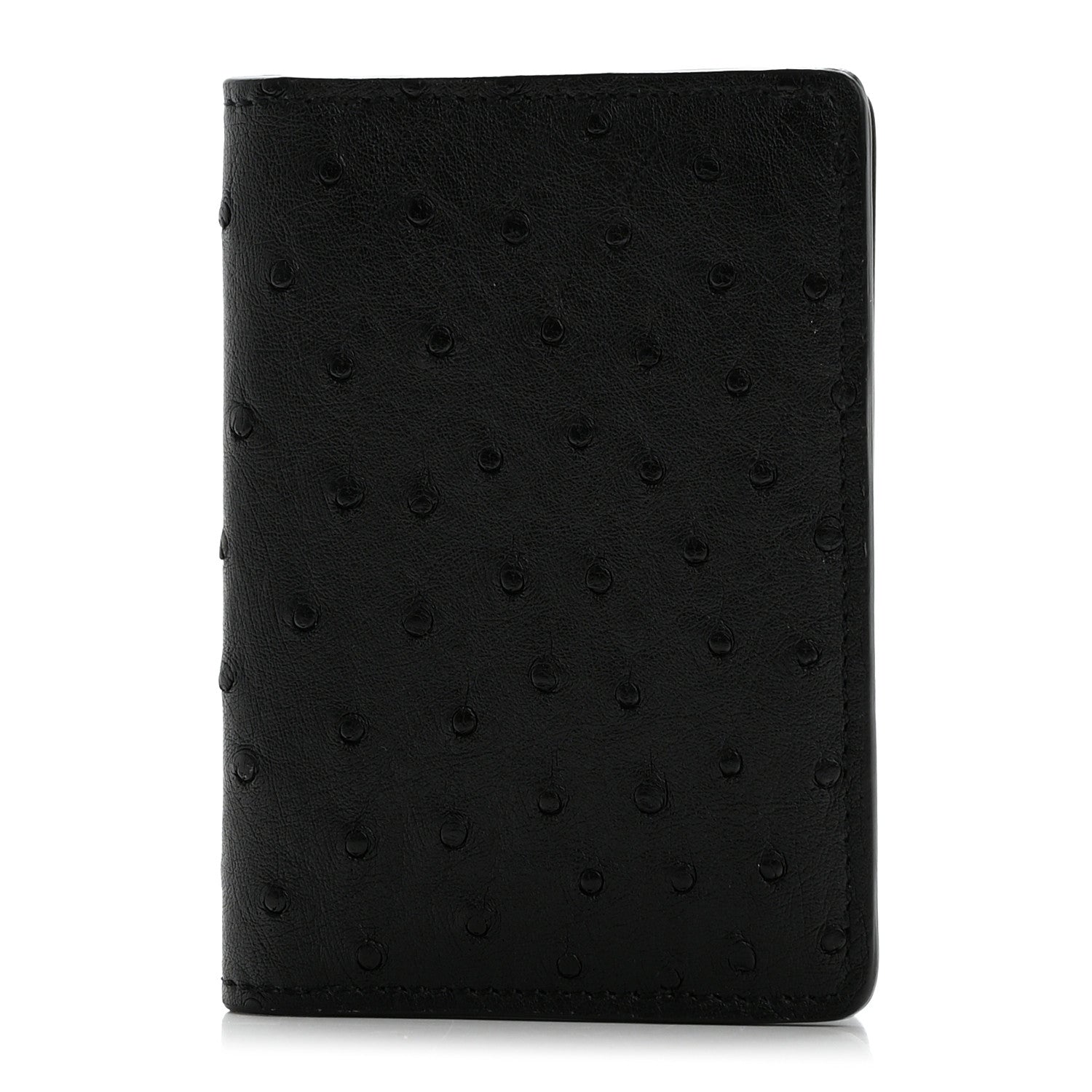 Louis Vuitton Ostrich Pocket Organizer Black 1 of 8