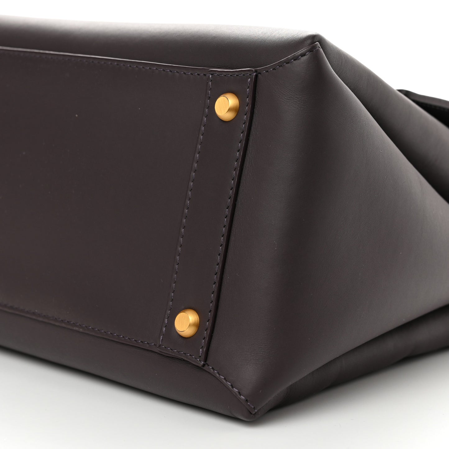 Matte Calfskin Medium Piazza Bag Quetsche