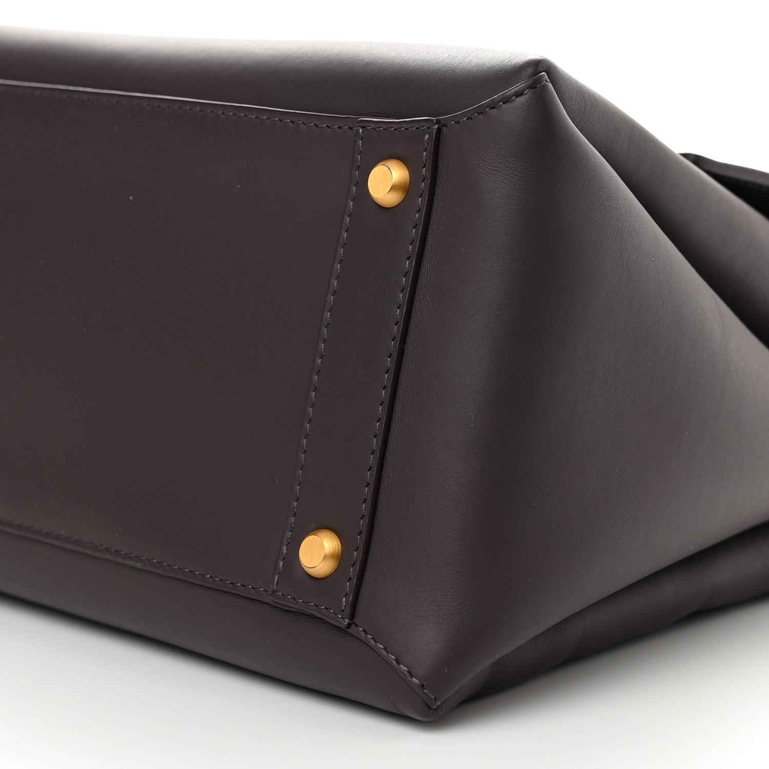 Bottega Veneta Matte Calfskin Medium Piazza Bag Quetsche 11 of 11