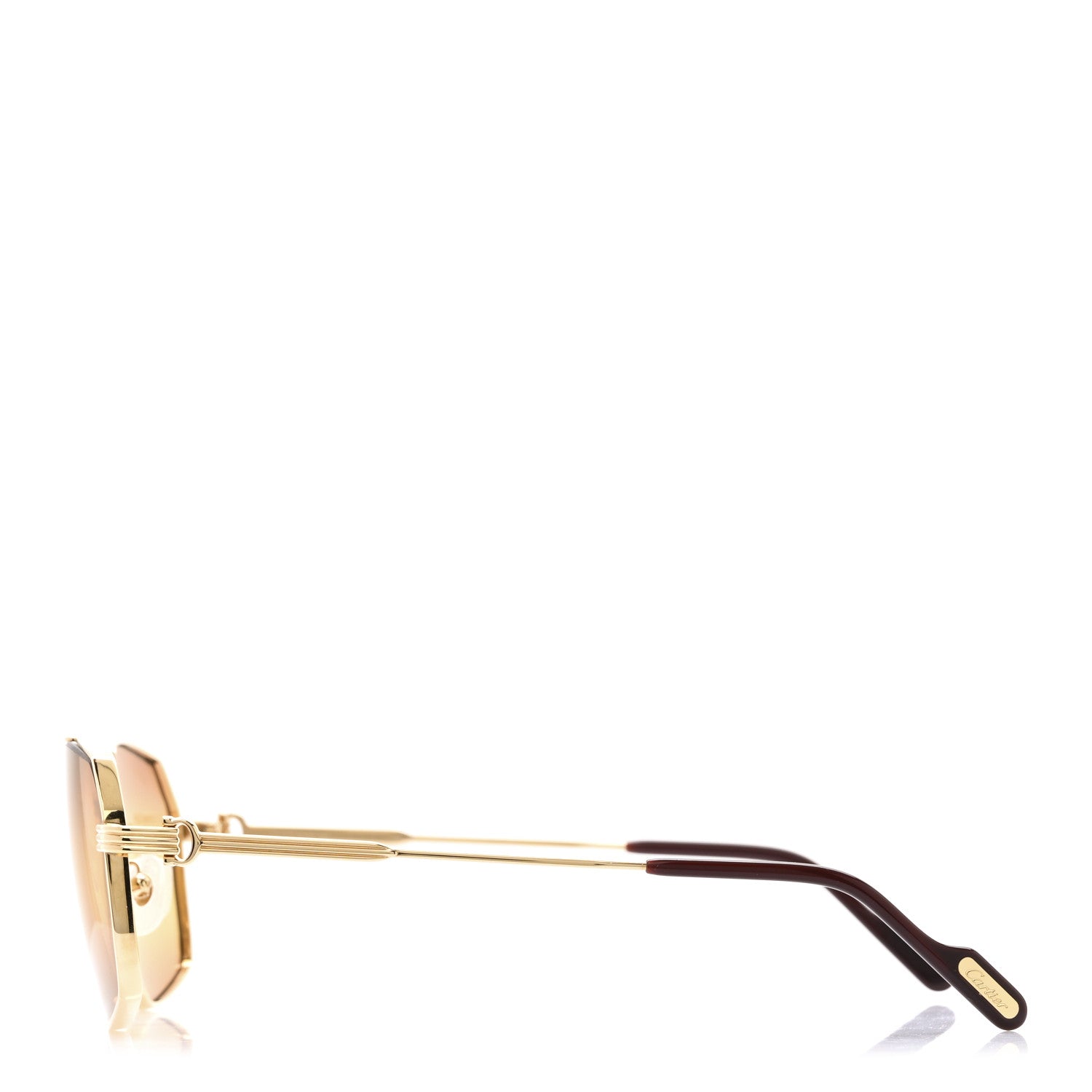 Cartier Metal Premiere De Cartier Sunglasses CT0270S Gold Orange 2 of 6