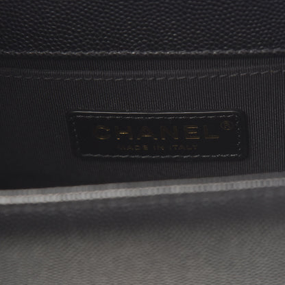 Chanel Caviar Quilted Small Boy Flap Black 5 of 10