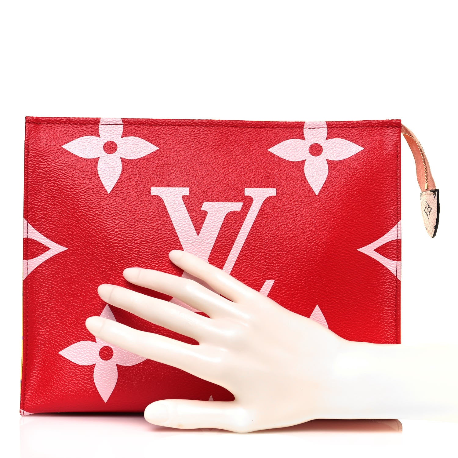 Louis Vuitton Monogram Giant Toiletry Pouch 26 Rouge 2 of 12
