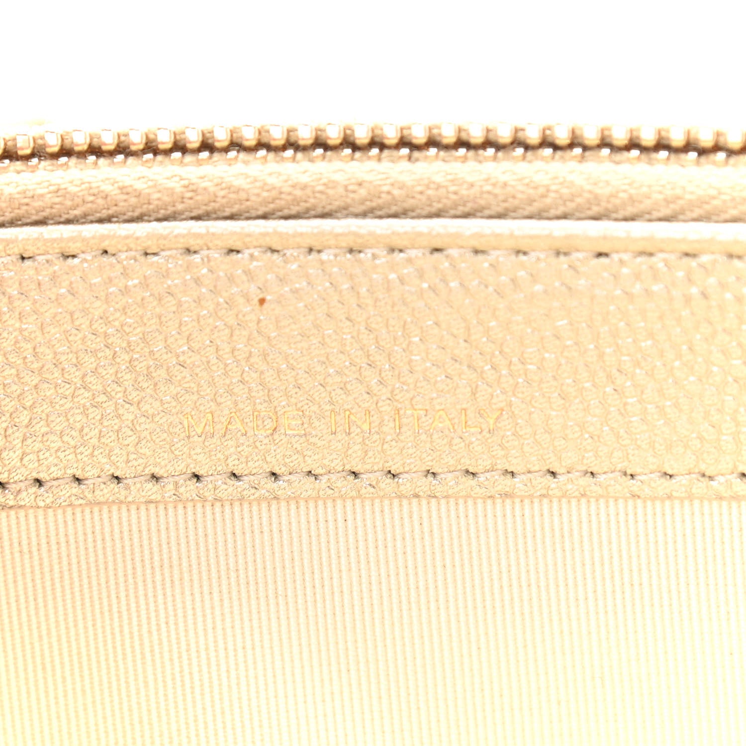 Chanel Metallic Caviar Quilted Small Clutch With Chain Gold 10 of 14
