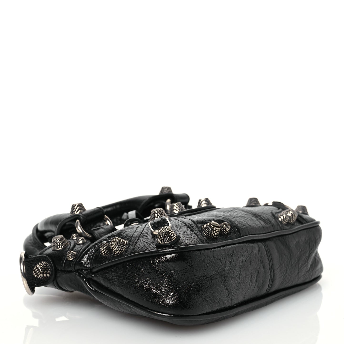 Agneau Arena Neo Cagole Mini Handbag Black