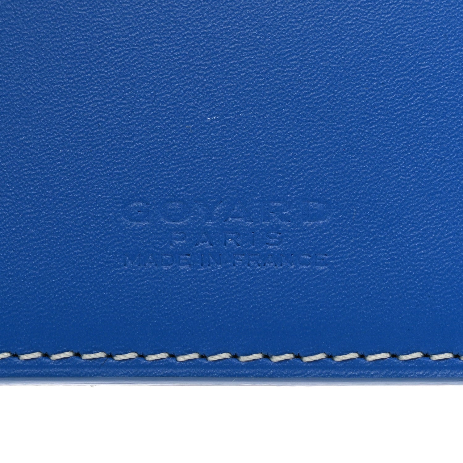 Goyard Goyardine Grenelle Passport Wallet Sky Blue 6 of 8