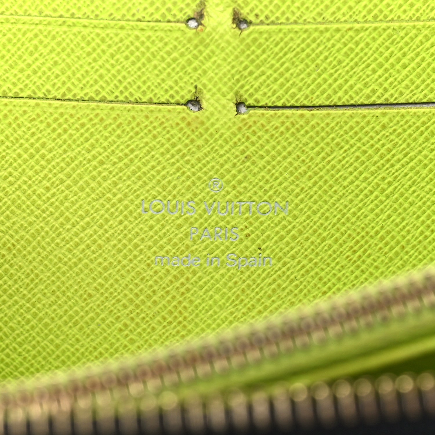 Louis Vuitton Monogram Multicolor Zippy Wallet Black Pistachio 6 of 9