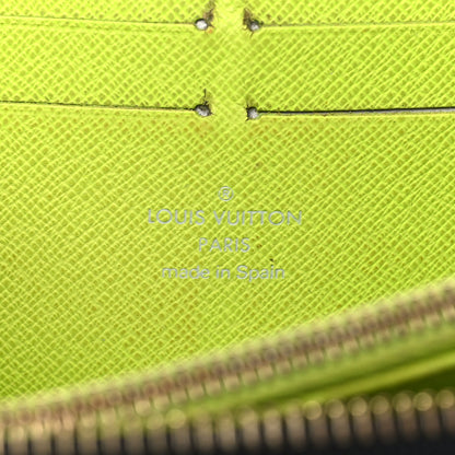 Louis Vuitton Monogram Multicolor Zippy Wallet Black Pistachio 6 of 9