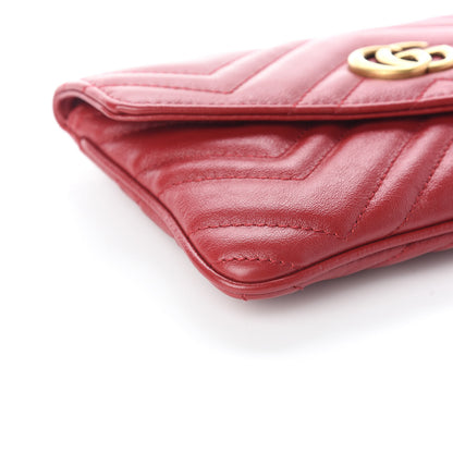 Gucci Azalea Calfskin Matelasse GG Marmont Multi Belt Bag 85 34 Romantic Cerise 14 of 20