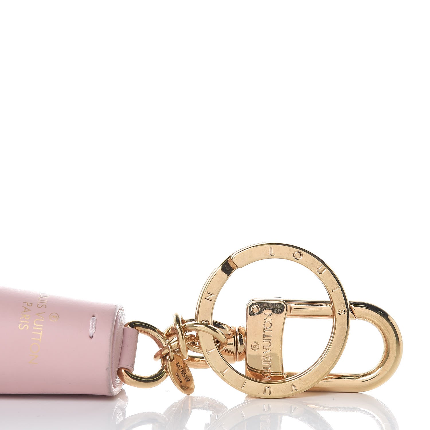 Louis Vuitton Monogram Tassel Bag Charm Pink 4 of 4