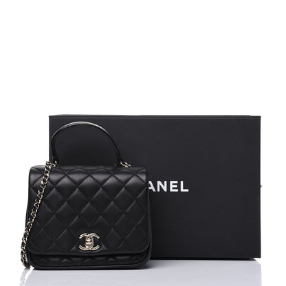 Chanel Lambskin Quilted Mini Citizen Chic Flap Black 19 of 19