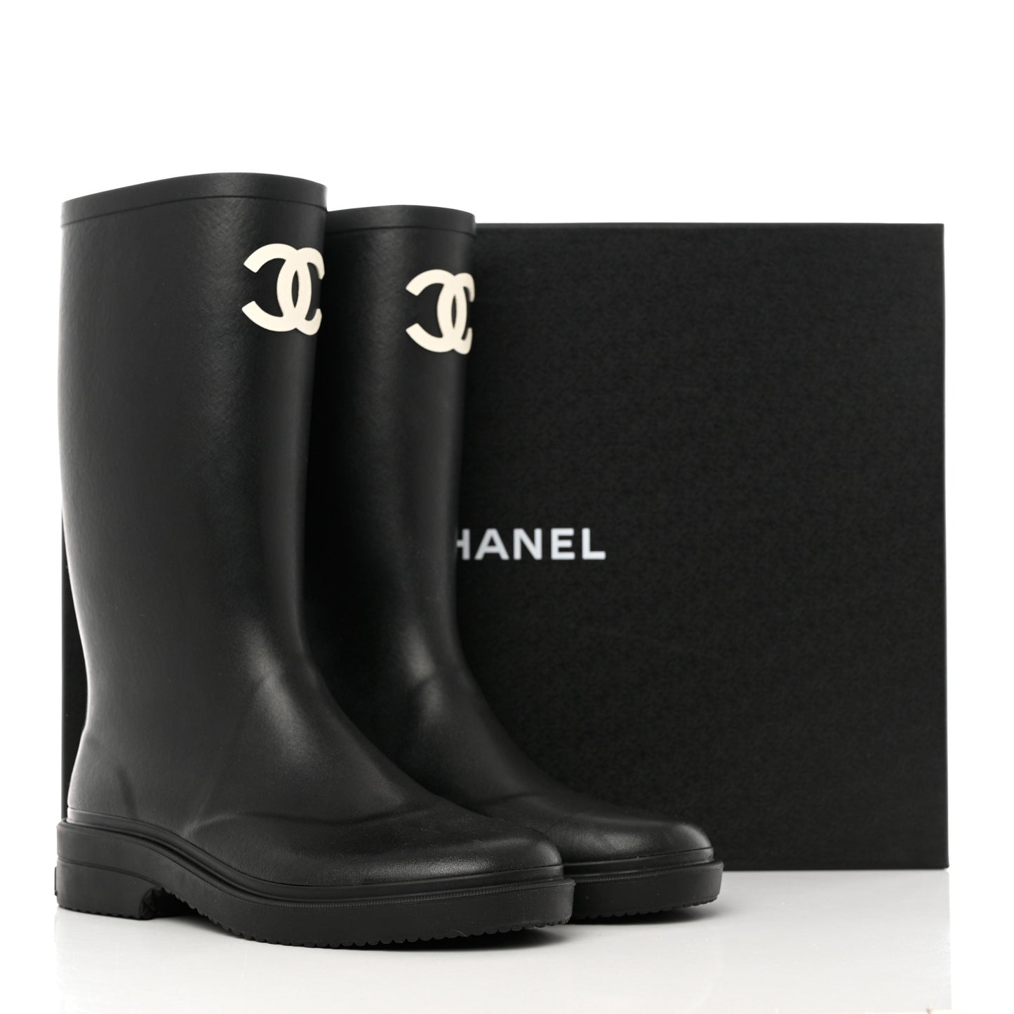 Caoutchouk CC High Boots 38 Black