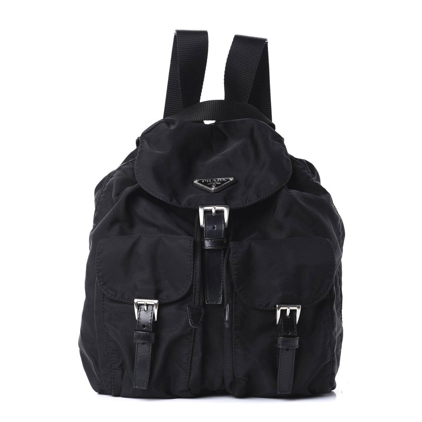 Tessuto Nylon Vela Small Backpack Black