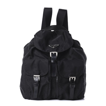 Prada Tessuto Nylon Vela Small Backpack Black 1 of 9