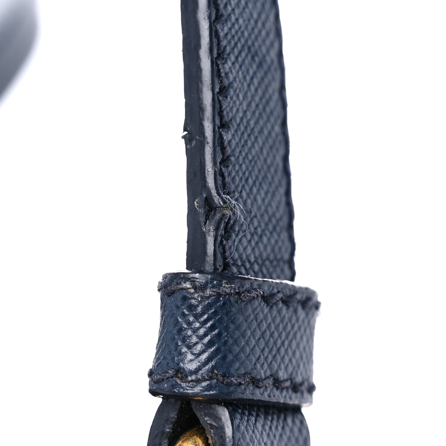 Prada Tessuto Nylon Saffiano Tote Blue 15 of 18